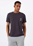 Billabong TROPPO PREMIUM SS 24A351512 Siyah Bisiklet Yaka Regular Fit Düz Erkek T-Shirt