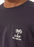 Billabong TROPPO PREMIUM SS 24A351512 Siyah Bisiklet Yaka Regular Fit Düz Erkek T-Shirt