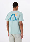 Billabong SUNSHINE REGULAR SS 24A351536 Yeşil Bisiklet Yaka Regular Fit Düz Erkek T-Shirt