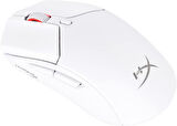 HyperX Pulsefire Haste 2 Beyaz Makrolu Şarjlı Optik Kablolu/Kablosuz Oyuncu Mouse Teşhir
