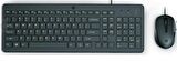 HP 150 Wired 240J7AA 1600Dpı Kablolu Klavye Mouse Seti