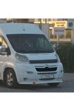 Citroen Relay Ön Kaput Koruma Rüzgarlığı 3mm Akrilik (ABS) Parlak Siyah Deflektör 2006-2014