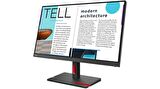 Lenovo ThinkVision S25E-30 63E0KAT4TK 24.5" 4 MS 75 Hz Full HD VA LED Monitör