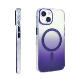 Gpack iPhone 14 uyumlu Kılıf Toros M-Safe Şarj Özellikli Transparan Renk Geçişli Silikon