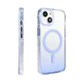 Gpack iPhone 14 uyumlu Kılıf Toros M-Safe Şarj Özellikli Transparan Renk Geçişli Silikon