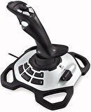 Logitech G Extreme 3D 12 Tuşlu Joystick - Siyah