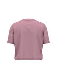 Under Armour Pembe Kız Çocuk Kısa Kollu Bol Kesim Düz T-Shirt 1379987-697 Motion SS