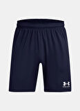 Under Armour 1379507-410-UA M Challenger Train Mavi Lastikli Bel Normal Düz Erkek Şort