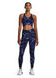 Under Armour Lacivert Kadın Bisiklet Yaka Baskılı Atlet 1380858-410 Pjt Rck LG Crssover Top