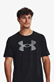Under Armour Ua Big Logo Fill Ss Siyah Erkek T-Shirt 1379451-001