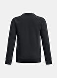 Under Armour Siyah Erkek Çocuk Sweatshirt 1379796-001 UA Rival Fleece Crew