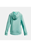Erkek Çocuk UA Rival Fleece Kapüşonlu Üst 1379792-361