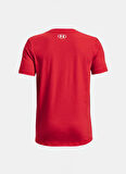 Under Armour Kırmızı Erkek Çocuk T-Shirt 1363282-600 UA B SPORTSTYLE LOGO SS