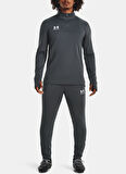 Gri Erkek Lastikli Bel  Dar Kalıp Eşofman Altı 1379587-025 UA M's Ch. Train Pant