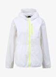 Under Armour Beyaz Kadın Rüzgarlık 1381881-100 LAUNCH LIGHTWEIGHT JKT