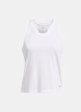 1382436-100 UA Launch Singlet U Yaka Fitted Beyaz Kadın Atlet