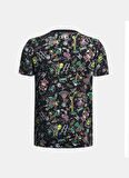 Under Armour Desenli Gri Erkek T-Shirt 1383597-011-UA ALIEN ALL SPORTS SS