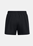 Siyah Kadın Lastikli Bel Normal Kalıp Şort 1382440-001 UA Fly By 2-in-1 Shorts