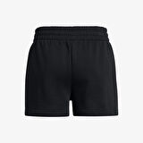 Under Armour Rival Fleece Kadın Siyah Antrenman Şortu