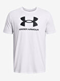 Under Armour Ua Sportstyle Logo Update Ss Erkek Antrenman Tişörtü 1382911-100