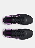 Under Armour Siyah - Mor Erkek Çocuk Basketbol Ayakkabısı 3025617-005-UA GS Lockdown 6
