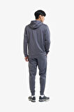 Under Armour Armour Fleece Hoodie Erkek Gri Sweatshirt 1373353-025