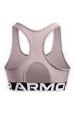Under Armour 1383544 Mid Branded Gri Kadın Bra & Sporcu Sütyeni