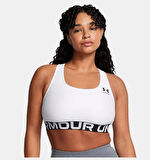 Under Armour UA HG Authentics Mid Branded Kadın Spor Sütyeni