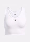 Under Armour 1384419-100-Vanish Seamless Mid Bra Beyaz Sporcu Sütyeni