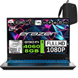 Erazer Deputy P60I Intel Core I7 13620H 32GB 512GB SSD RTX4060 Freedos 15.6" Fhd IPS 144Hz Taşınabilir Bilgisayar MD62749F05 + Zetta Çanta