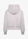 Converse Baskılı Kız Çocuk Pembe Sweatshırt 4CG227-AIU-CNVG BOXY GRAPHIC HOODIE