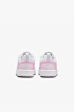 Nike Court Borough Low Recraft (GS) DV5456-105 Beyaz-Pembe Kadın Spor Ayakkabı