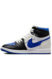 Air Jordan 1 High Method Of Make Unisex Sneaker Hakiki Deri Bilekli Günlük Spor Ayakkabı Mavi