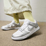 Nike Dunk Low Metallic Silver Gri Beyaz Sneaker Ayakkabı FV1311-100