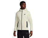 NİKE TECH FLEECE FULL ZIP WİNDRUNNER ERKEK KREM SWEATSHİRT-FB7921-020