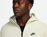 NİKE TECH FLEECE FULL ZIP WİNDRUNNER ERKEK KREM SWEATSHİRT-FB7921-020