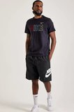 Nike Nk Clup Woven Erkek Siyah Dokuma Spor Şort 