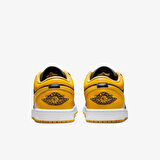 Nike Air Jordan 1 Low Yellow Ochre White Black Sneaker Ayakkabı 553558-072