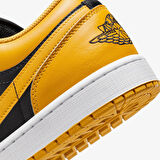 Nike Air Jordan 1 Low Yellow Ochre White Black Sneaker Ayakkabı 553558-072