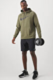 Nike Dri-Fit Pullover Training Hoodie Erkek Haki Spor Sweatshrit