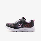 Kız Çocuk - Genç Sneaker ( Günlük) 303393L BKMT Skechers  WAVY LITES - HYDRO CRUSH Black Multi Knit