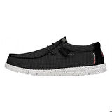 Erkek Sneaker ( Günlük) HD.40403  Hey Dude Wally Sport Mesh 66 Black/White