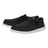 Erkek Sneaker ( Günlük) HD.40403  Hey Dude Wally Sport Mesh 66 Black/White
