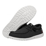 Erkek Sneaker ( Günlük) HD.40403  Hey Dude Wally Sport Mesh 66 Black/White