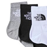 Multi Sport Cush Quarter Sock 3P Unisex Çorap