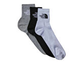 The North Face Trail Run Sock Crew Çorap (3 Adet) NF0A882G3OW1 Renkli