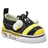Vans Slip-On V Bee Bebek Siyah Sneaker