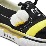 Vans Slip-On V Bee Bebek Siyah Sneaker