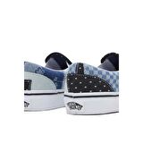 Vans Uy Classic Slip-On Patchwork Çocuk Lacivert Sneaker