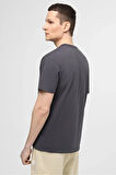 Erkek OFF THE WALL II POCKET SS T-Shirt - Antrasit | S